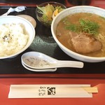 らーめん・くま - 唐辛子ラーメン定食