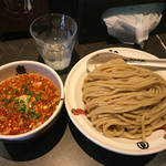 麺屋武蔵 巌虎 - 辛醤つけ麺880円大盛