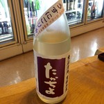 地酒BAR 山新 - H28.09.09 たかちよ　うすにごり　紫