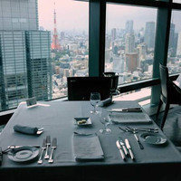 Fish Bank TOKYO - この日に座ったテーブル席