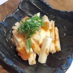 地酒BAR 山新 - H28.09.09 長芋の明太和え