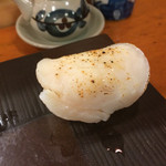 ふく鮨 - ほたて　炙り塩