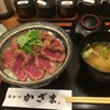 牛かつ かざま 目黒店