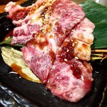 熟成ホルモン・山形牛 炭火焼肉 牛語 - 上ハラミ