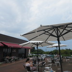 一夜城 ヨロイヅカ・ファーム - テラス席