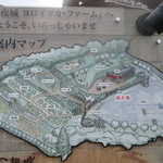 一夜城 ヨロイヅカ・ファーム - ヨロイヅカ・ファーム案内図