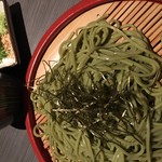 酒蔵　魚の家 - 茶そば