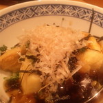 すし処 錦 - 初めて食べた揚げ出し豆腐