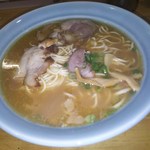 宝来軒 - 中華そば(大盛り)<税込>450円(2016. 9月)
