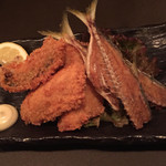 鳥廣 - 活鯵のフライ