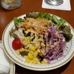 Lounge WINDSOR - 新鮮で美味しいセットのサラダ