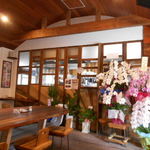 手打ち蕎麦 仙太郎 - 内観：席側からみた厨房　2016.08