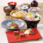 Kakoiya Yurakucho Ten - 【特別会席コース】　金雀華（えにしだ）の宴　5,500円