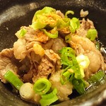 旬魚　旬菜　釣り宿 - すじポン
よく煮込まれてる牛すじは柔らかくてポン酢で食べるとさっぱりして美味しい～