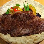 Lunch Japanese black beef sirloin Steak 150g