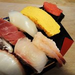 末広寿司 - にぎり１．５人前