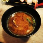 末広寿司 - 味噌汁