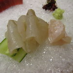 美味いもん屋 わ多なべ - ヒラメとえんがわ