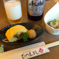 しら河 浄心本店 - うなたまとビールとか最高すぎるでしょ