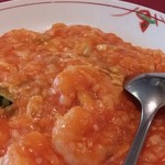 中国料理 華山 - 小海老と玉子チリソース煮