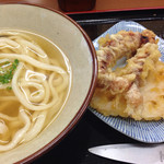 讃岐うどん いわい - ゲソ天、レンコン天、キッチン鋏