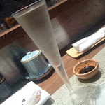 寿司ひでぞう - 冷えた冷酒はたまらないな～☆