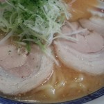 めんこう - みそらーめん700円・大盛80円増・チャーシュー１枚サービス券使用・ニンニク抜き／平成28年9月