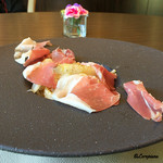 カーサ・デル・チーボ - ホワイトアスパラと生ハムのトンナレッリ