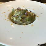 カーサ・デル・チーボ - シラウオとフェンネルとオレンヂの冷製スパゲティー二