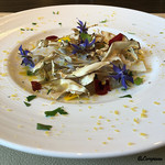 カーサ・デル・チーボ - 鮃のカルパッチョ