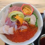 和海味処 いっぷく - 真上から撮影