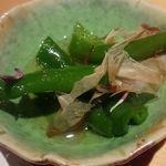 凛 - 万願寺唐辛子煮浸し（2016.9月追加）