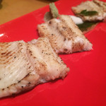 すし哲 本店 - 穴子の白焼き