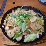 そらいえ - 海鮮塩焼きそば：1,050円