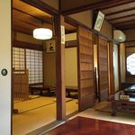 竹仙 - 趣のある座敷スペース