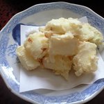 仲佐 - 飛騨ねぎの天ぷら