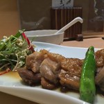 おばんざい ふじまさ - 伊勢赤鶏の山椒煮