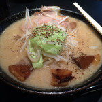 麺屋 風火 - とことんこつラーメン[大盛り]