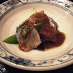 紀文寿司 - 秋刀魚の肝和え