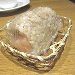 野菜がおいしいレストラン LONGING HOUSE - ディナー（夜食のおにぎり）