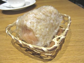 野菜がおいしいレストラン LONGING HOUSE - ディナー（夜食のおにぎり）