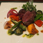 ワッシーズダイニングスープル - ブラックアンガス牛フィレ肉のソテー