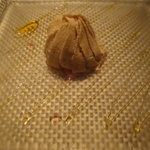 エル ブランシュ - 佐渡島の黒いちじくのコンポート　ショコラのソルベとマロンクリーム、モンブラン仕立て