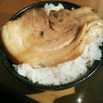 らーめん佳 - ’１０・０７・２２ ライスonチャーシュー