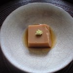 仲佐 - １品目は手挽ききなこ豆腐でした＞＜