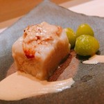 鮨 とかみ - 2016.9.  胡麻豆腐