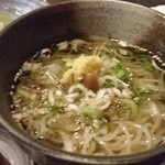 囲坊主 - 囲坊主　〆のなにかしらの麺