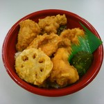 北国旬菜 ななかまど - 料理写真:鶏天丼