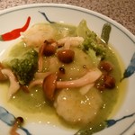 中国四川料理 梅香 - エビの青山椒