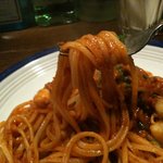 ムッシュ - スパゲティ トマトソース ベスビオ風　パスタアップ